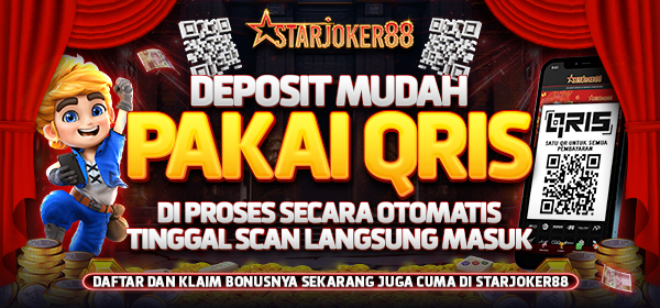 deposit via qris starjoker88